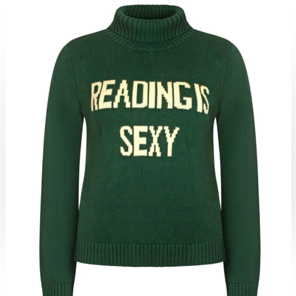 Favorite Child “Reading Is Sexy” Turtleneck Sweater